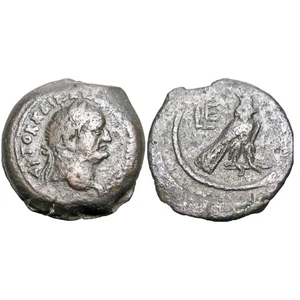 Vespasian. EGYPT, Alexandria. 69-79 AD. Æ Obol - Picture 1 of 1