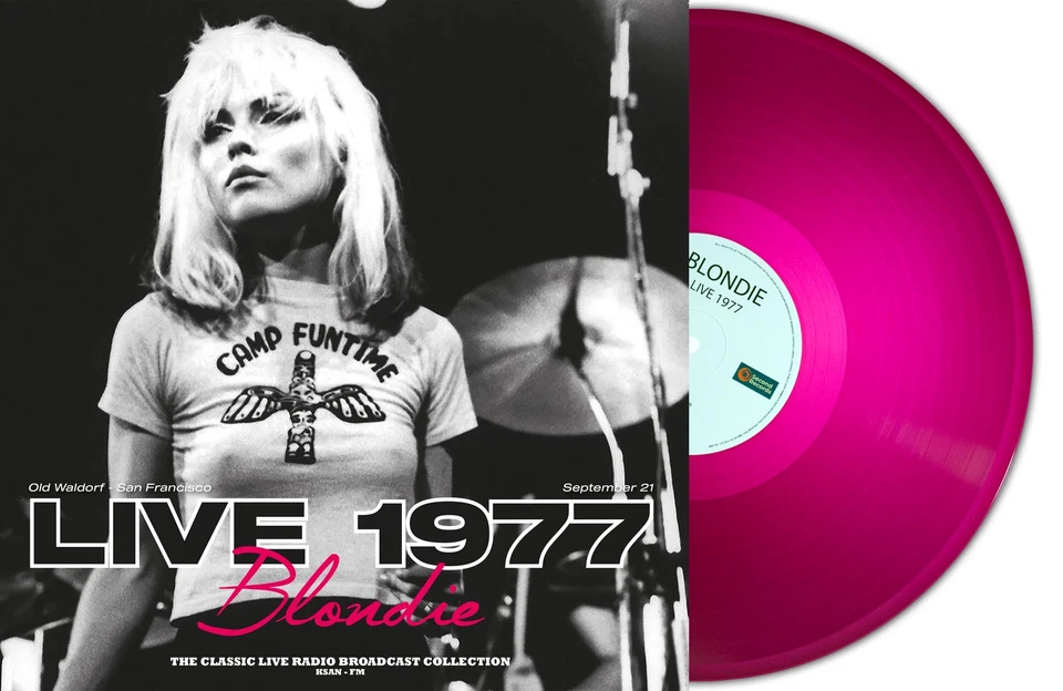 Blondie Live at Old Waldorf 1977 (Vinyl) 12" Album Coloured Vinyl (UK IMPORT) - Image 1 of 1