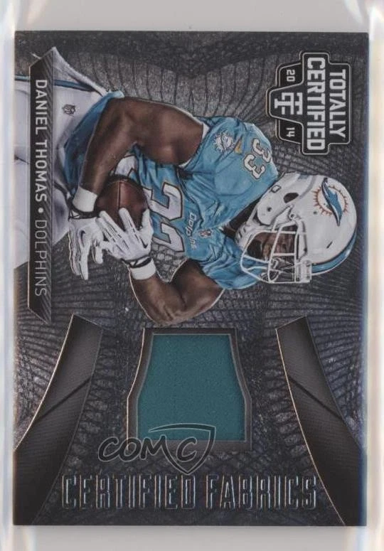 2014 Panini Totally Certified Certified Fabrics Daniel Thomas #CF-DT - Image 1 of 2