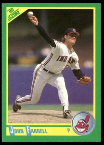 1990 SCORE JOHN FARRELL CLEVELAND INDIANS #103 - Picture 1 of 2