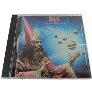 Styx CD Man of Miracles 1990 Remastered RCA BMG Rock Album 3115-2-R Made USA - Picture 1 of 5