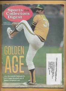 SPORTS COLLECTORS DIGEST~SCD~12/15/22-ROLLIE FINGERS-ATHLETICS-COMPLETE MAGAZINE - Picture 1 of 1