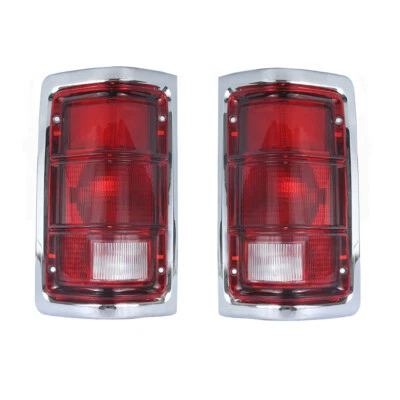 PAR DE LUCES TRASERAS COMPATIBLES CON DODGE RAM 50 1988-1993 CH2809103 55054794 Foto 1 de 2