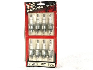 NOS 8 Vintage Champion J-14Y Spark Plugs 1959-71 MOPAR V8 - Bild 1 von 4