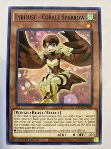 Lyrilusc - Cobalt Sparrow | Yugioh! Synchro Storm LED8-EN042 Common NM/M - Picture 1 of 1