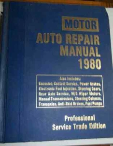 MOTOR AUTO Repair MANUAL 1980- PROFFESSIONAL Service Edition. - Picture 1 of 2