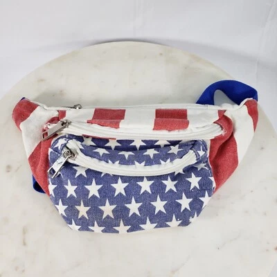 X80 Riñonera Bolso de Cadera Estrellas EE. UU. Rayas Bandera REX Kwon Do Foto 1 de 4