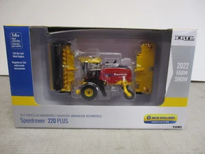 Ertl New Holland 220 Plus Toy Windrower "2022 Farm Show" 1/64 Scale, NIB - Picture 1 of 7