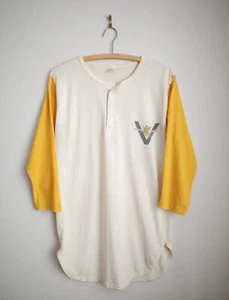Vintage 70's 80’s Champion Vanderbilt University Shirt Raglan USA XL Poly Cotton - Picture 1 of 5