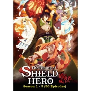 DVD Anime Tate no Yuusha no Nariagari Season 1-3 (1-50 End) English Audio Dubbed - Imagen 1 de 3
