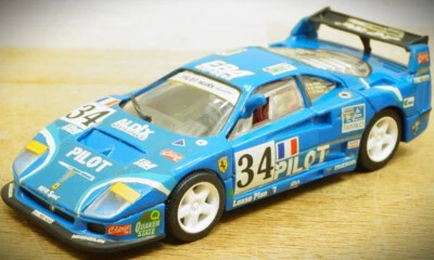1:43 Detail Cars Auto Corsa Ferrari F40 N° 34 Mans 1995 " Ferte Palau / Theven E - Immagine 1 di 4
