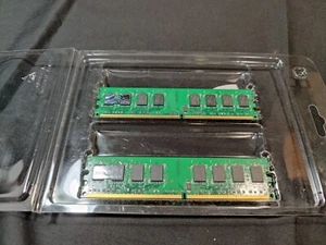 2 x 2GB - GPM800NU006/2GB/N Princeton 2GB PC2-6400 DDR2-800MHz non-ECC Memory - Picture 1 of 4