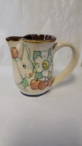 Davila Brodsky Rabbitworks Santa Fe Pottery Creamer Pitcher 4.25" - Picture 1 of 8