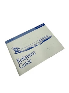 Vintage Boeing 747-400 Reference Guide Booklet Juni 1992 Employee Training Airplane - Bild 1 von 6