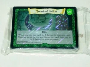 WOTC Harry Potter TCG - MOONSEED POISON Holo Foil PROMO PACK (SEALED) 50 Cards - Picture 1 of 3