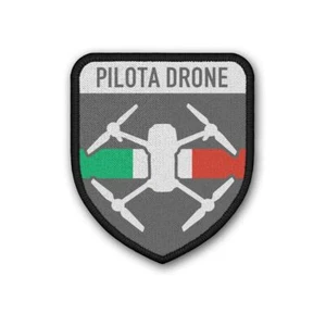 Parche PILOTA DRONE bomberos unidad de ayuda dron Italia piloto insignia #40845 - Imagen 1 de 1