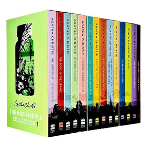Miss Marple Complete Mysteries Series Books 1 - 14 Collection Set The Murder at - Picture 1 of 4