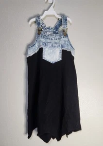 Girl's Overalls Style Dress Size 6 NEW NWT Super Cute! - Picture 1 of 6