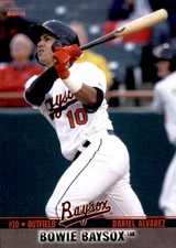2014 Bowie Baysox Choice #1 Dariel Alvarez Camaguey Cuba Baseball Card