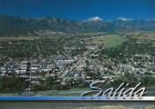 Postcard CO Colorado Salida Aerial View Chaffee County Unused MINT