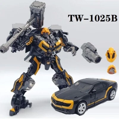 Verformung TW-1025B Schwarz Bumblebee Autobot Roboter Action Figur Spielzeug - Bild 1 von 4
