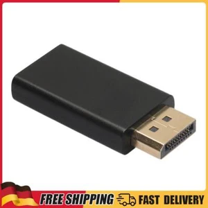 DP-zu-HDMI-DVI-Adapter Display-Port-Adapter unterstützt 1080P-Video-Audio-Anschl - Bild 1 von 3