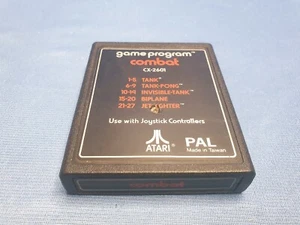 Combat - Atari 2600 - Cart Only - Tested and Working - Imagen 1 de 2