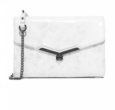 Bolso Bandolera Botkier Mujer Valentina Mini Twist Clutch Blanco Gris Foto 1 de 4