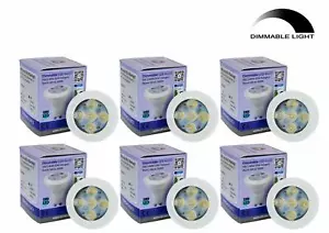 6er-Pack Allcam 5W LED GU10 DIMMBARE Downlight Birne 400lm ~ 35W Halogen * Neu - Bild 1 von 5
