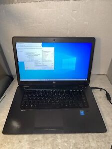 HP ZBook 15U G2 15.6" Laptop i7-5500U 16GB Ram 256SSD / No Battery& CADDY*