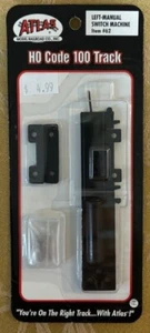 Atlas #62: HO Code 100 Track Left-Manual Switch Machine - Picture 1 of 1