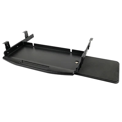 27" x 22" Adjustable Keyboard Tray Under Desk Pull Out Keyboard 360° Mouse Tray - Image 1 of 4