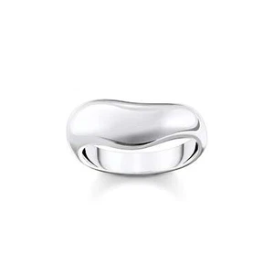 THOMAS SABO Ring with curved shape silver - Picture 1 of 2