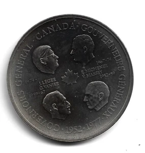 1977 Canada Governors General Commemorative Medal (b863-8) - Bild 1 von 2