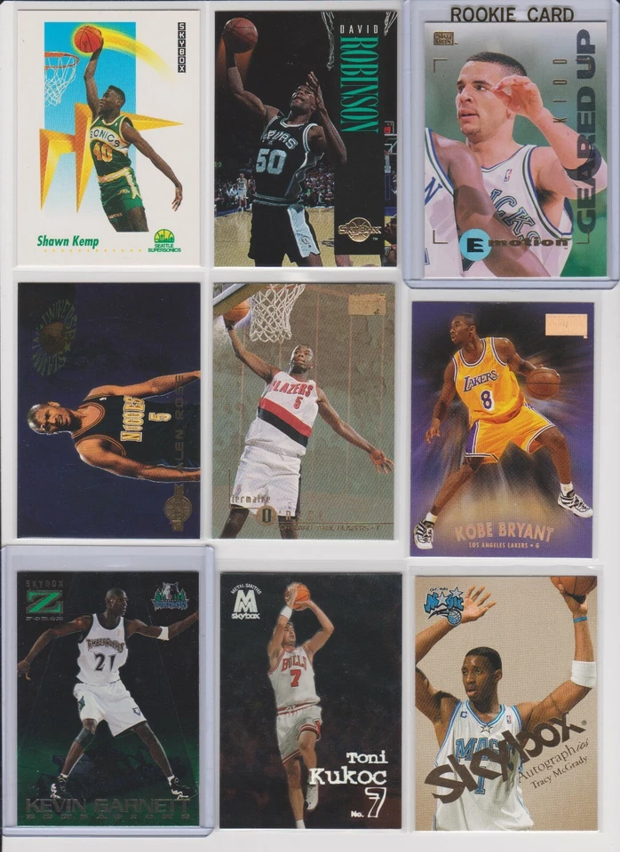 Misc. Skybox Basketball U-pick NM you pick base stars inserts RC rookies HOF - Image 1 of 1