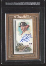 2022 Topps Allen & Ginter #MA-JSI Jose Siri Car Framed Mini Autographs
