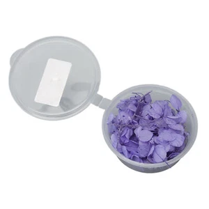 5Pcs Dried Pressed Flowers 5 Colors Hydrangea Petals For Pendant Necklace Jewelr - Picture 1 of 12