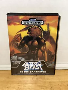 Altered Beast Sega Genesis Game Cartridge and Case- Authentic Tested - Picture 1 of 3