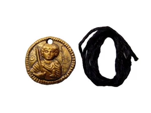   ST.GEORGE KERAMIK MEDAILLON, BYZANTINISCHER STIL, REPLIKAT mit RIEMEN !!! - Bild 1 von 4