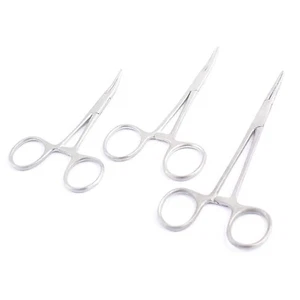 Instrumento veterinario dental curvo ODM 3 fórceps para mosquitos de 3,5 - Imagen 1 de 4