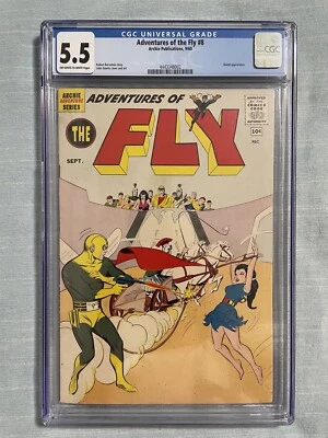 Adventures of The Fly #8 CGC 5.5 Sept 1960 Shield Appearance Archie - Image 1 of 2