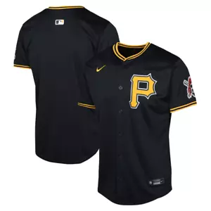 Neu mit Etikett! Pittsburgh Pirates Trikot Jugend Medium 14-16 Nike Knopfleiste MLB Authentic! - Bild 1 von 9