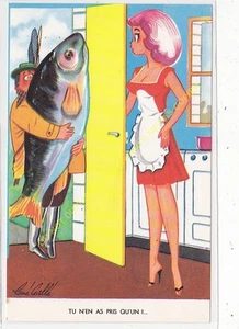 CPA HUMOUR ILLUSTRATEUR René Caillé Pêche Edit NOYER n2 - Picture 1 of 2
