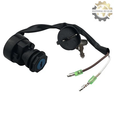 Ignition Key Switch for Kawasaki KXT250 Tecate-4 KXt 250 1987 - Image 1 of 4