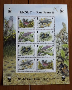 Jersey: Rare Fauna II - Mini Sheet - MNH - Picture 1 of 1