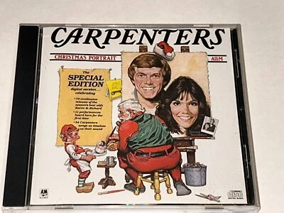 The Carpenters Christmas Portrait Holiday Music Album CD 4C12 Foto 1 de 4