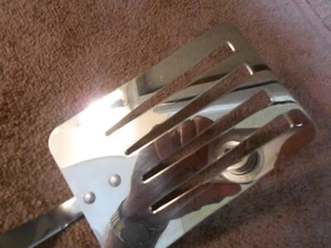 CUTCO USA 17 KE Short Handle Slotted Spatula w/Classic Handle EXTRA NICE & SHINY - Picture 1 of 3