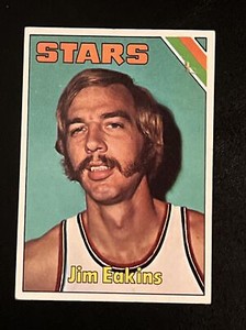 1975 Topps Jim Eakins #297 Utah Stars
