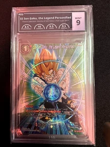 Dragon Ball Card Game- SS SON GOKU, THE LEGEND PERSONIFIED - MINT 9 - SR - Imagen 1 de 1