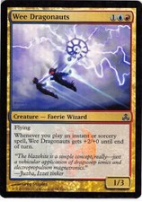 Wee Dragonauts *FOIL Common* Magic MtG x1 Guildpact MP